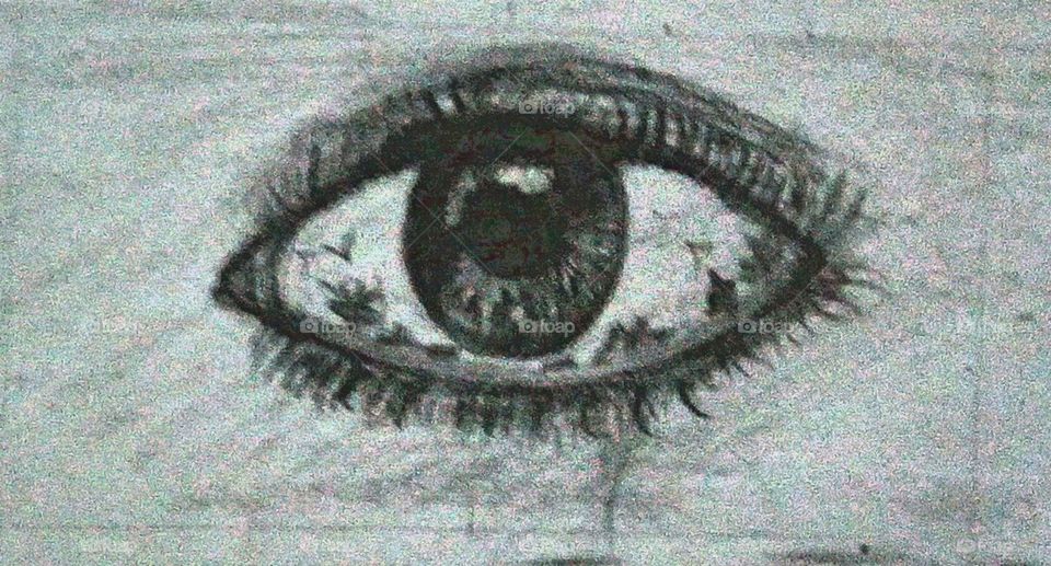Beautiful Eye Sketch.