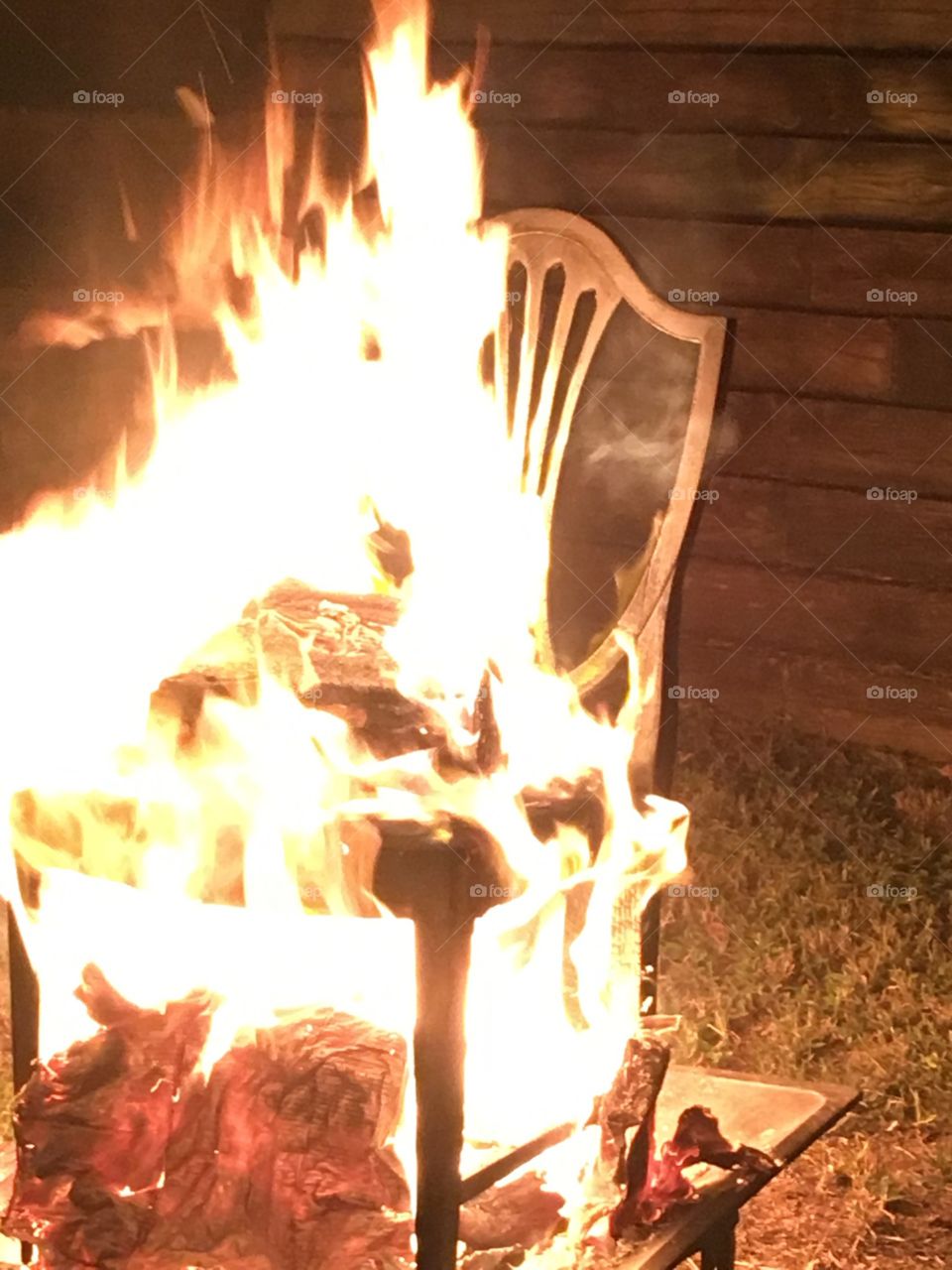 Burning Chair 