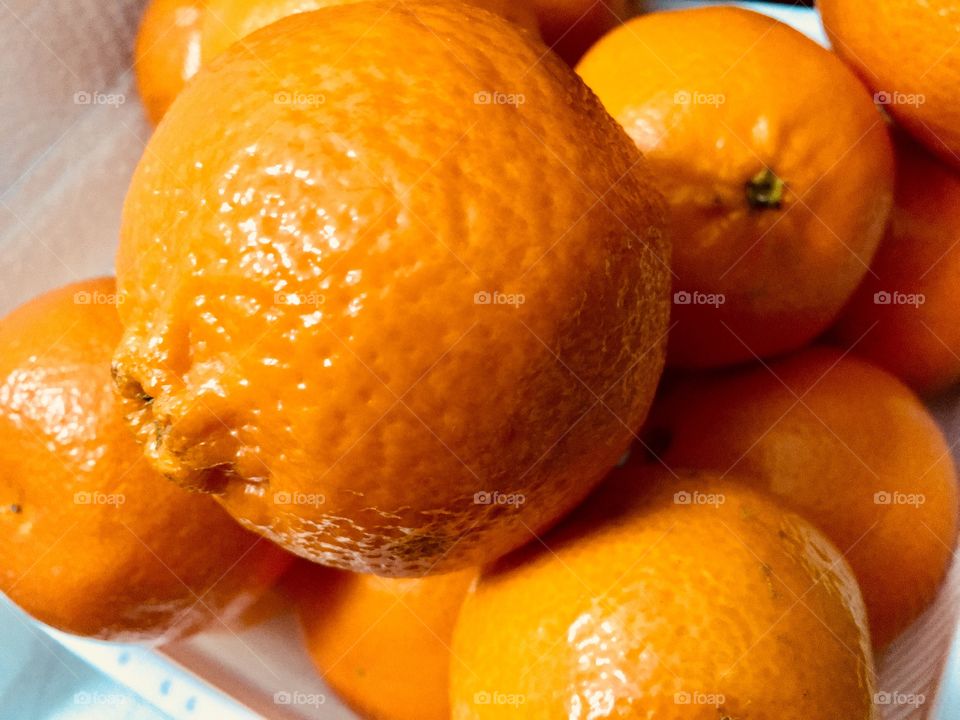 Orange and mandarins 