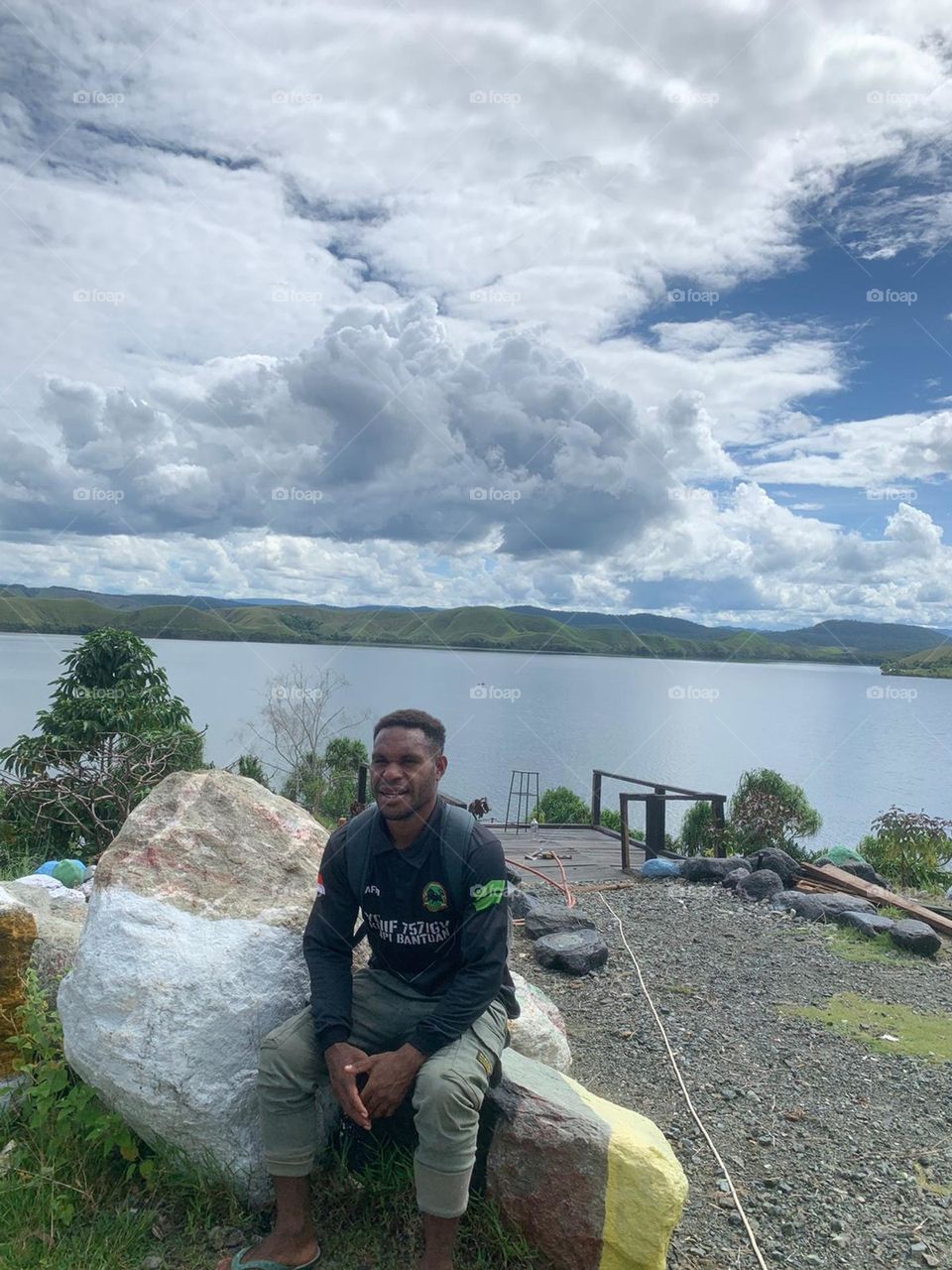 enjoy the natural atmosphere of Papua