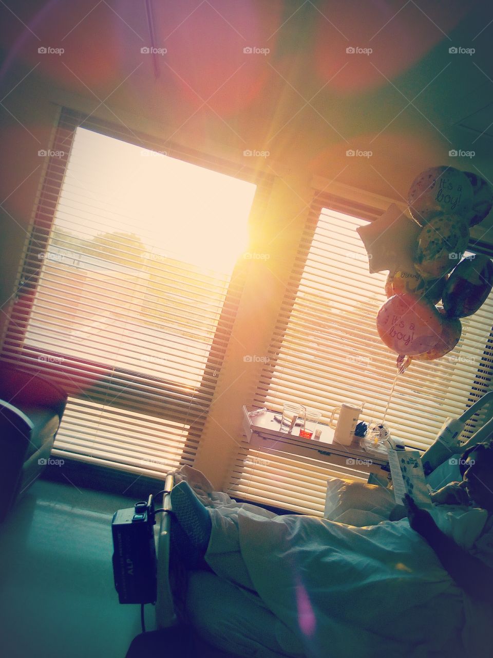 Early Morning In hospital, After welcoming a baby into the world. ♡