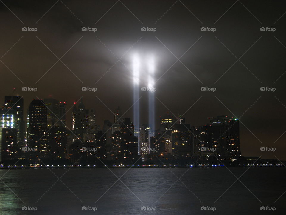 Tribute in Light, September 11, 2011, Manhattan, New York City, Never Forget, 9/11
