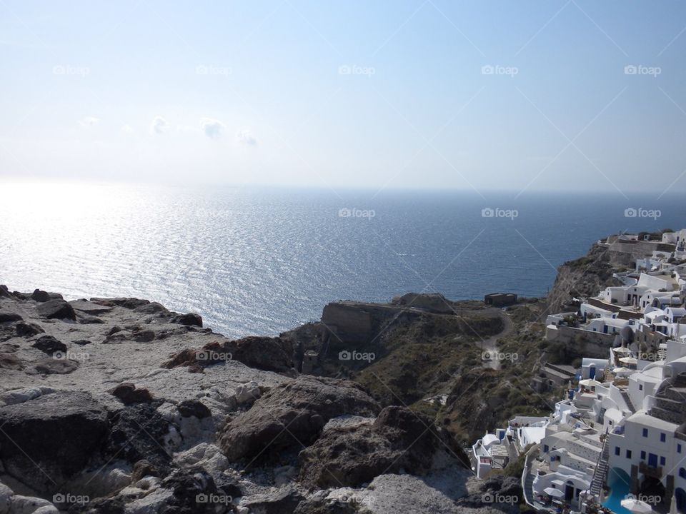 View from Santorini 