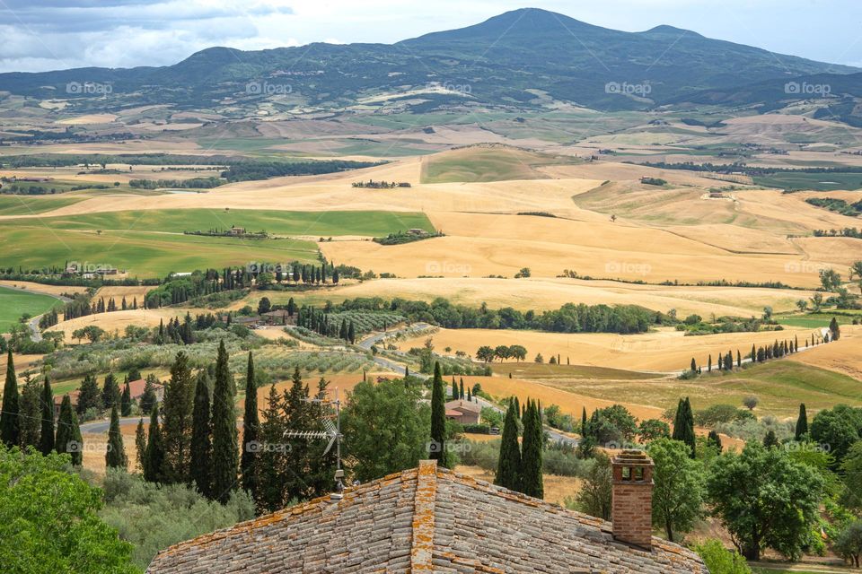 beautiful landscape of Tuscany, Italy