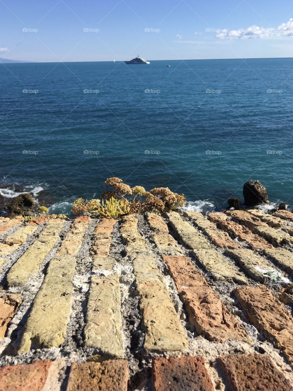 View from the ramparts of Antibes