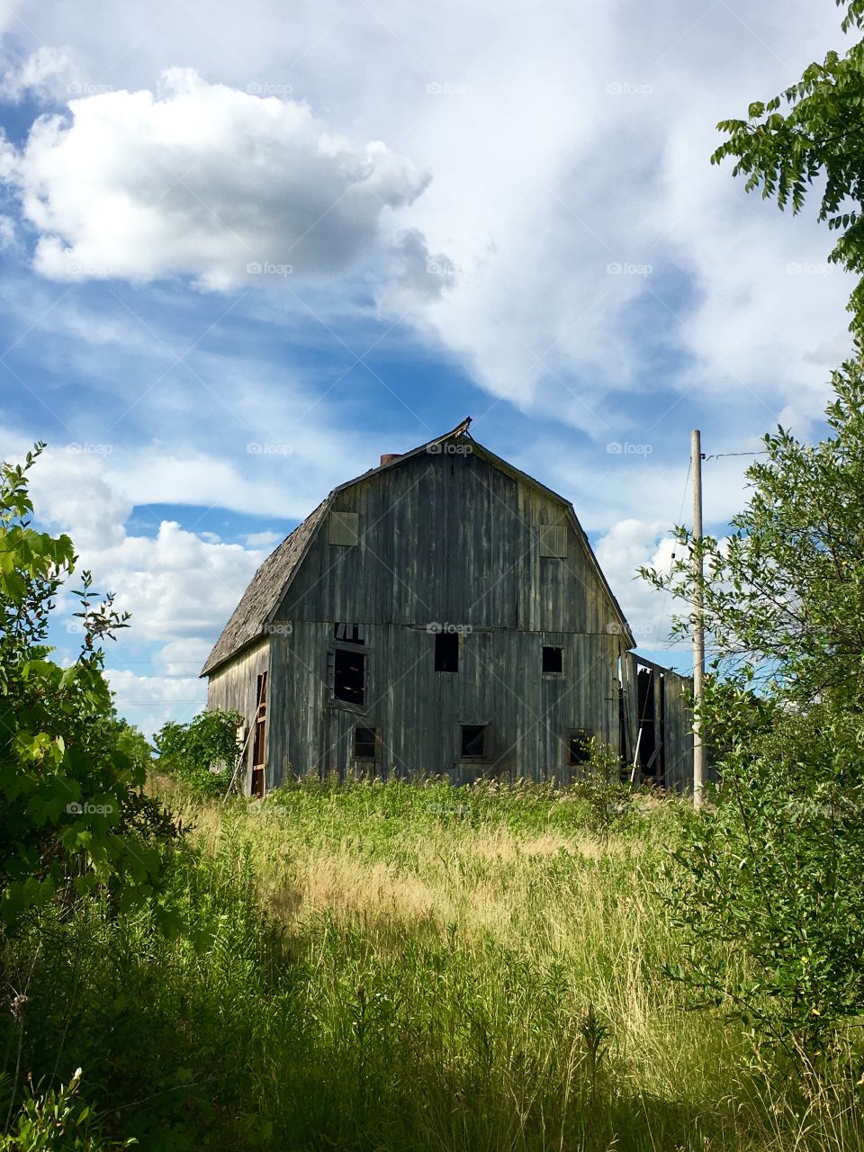 Abandoned barn