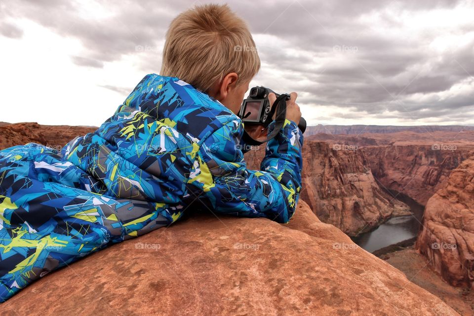 young photographer