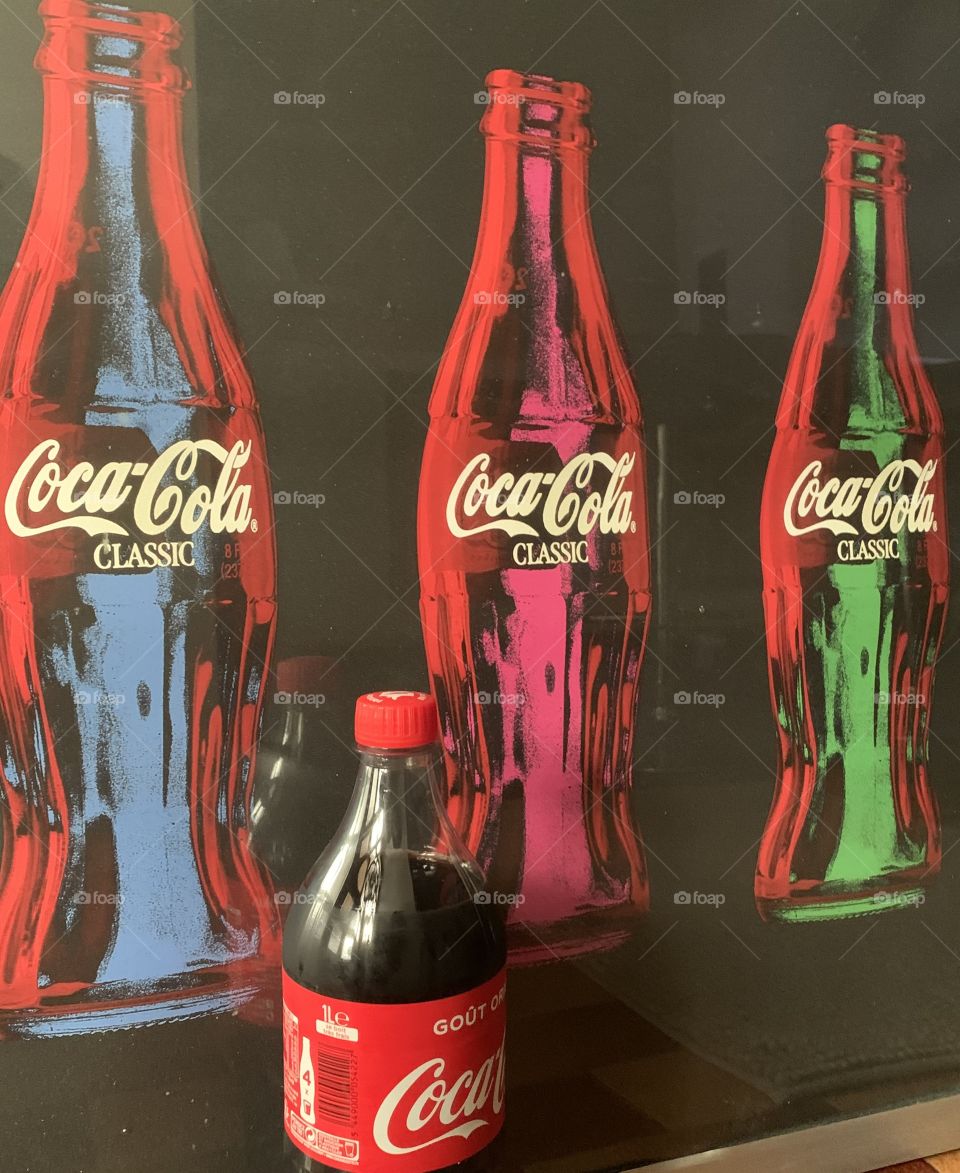 Coca bottles