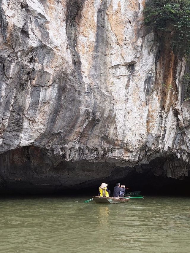 River boat cruise. Ninh Binh, Vietnam