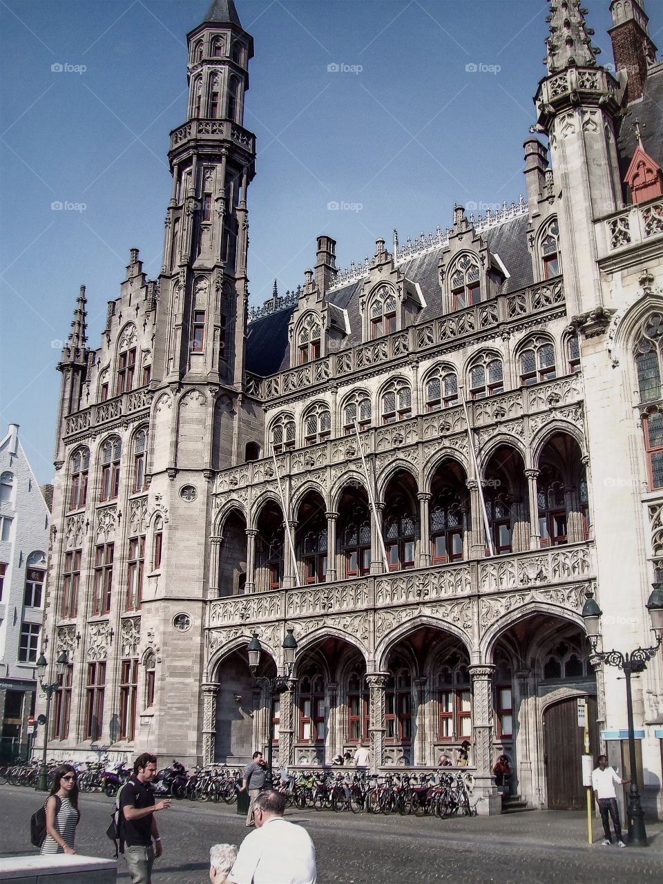 Historium Brugge. Edificio del Historium Brugge (Brugge - Belgium)