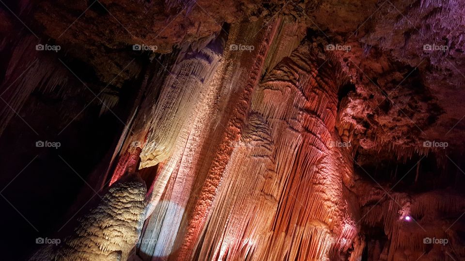 colorful cave