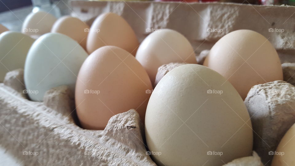 market eggs