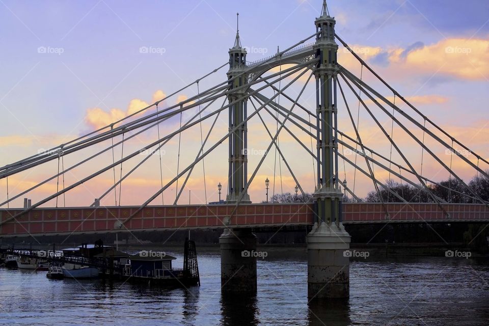 London. River Thames 