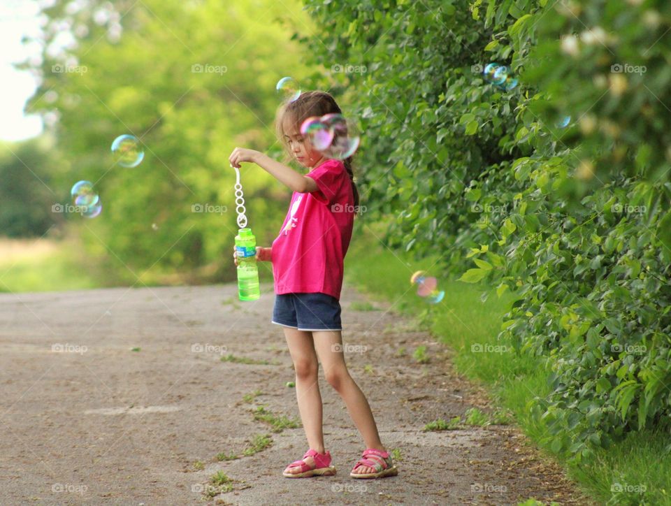 playing outside