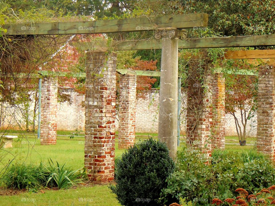 This is part of one of the yards surrounding the Historic Chatham Manor in Virginia!