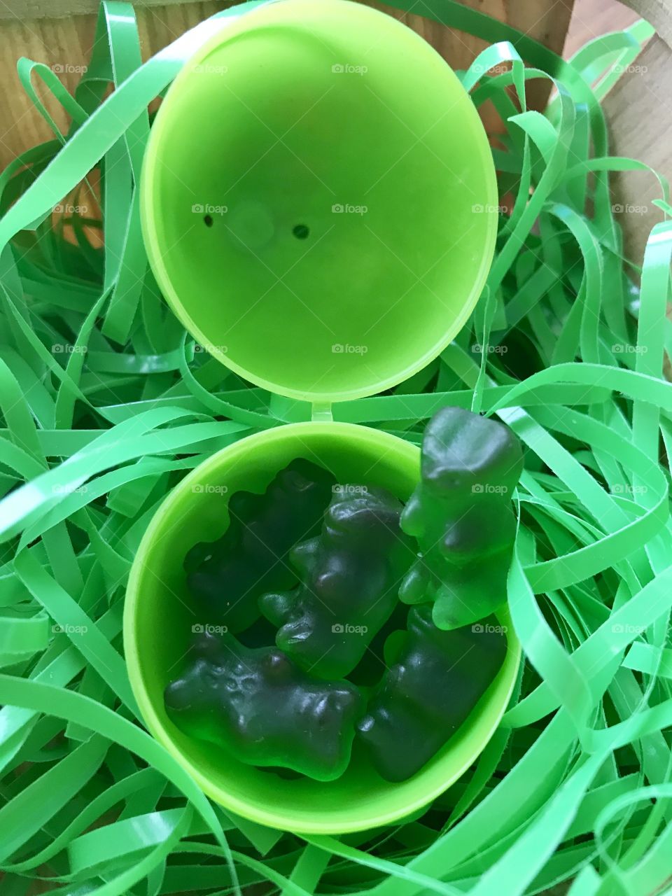 Green egg and bears