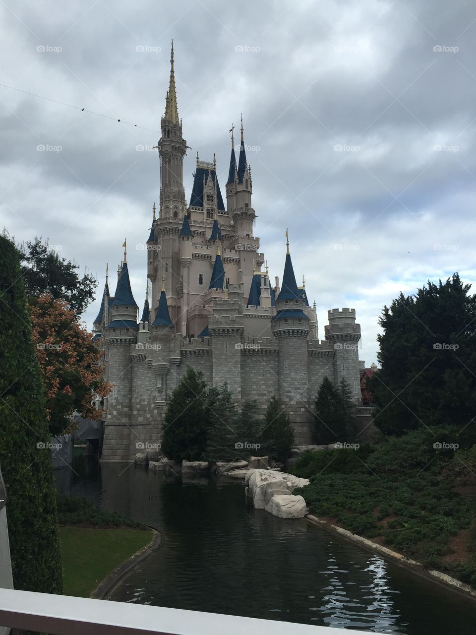 Cinderella's Castle - Side View