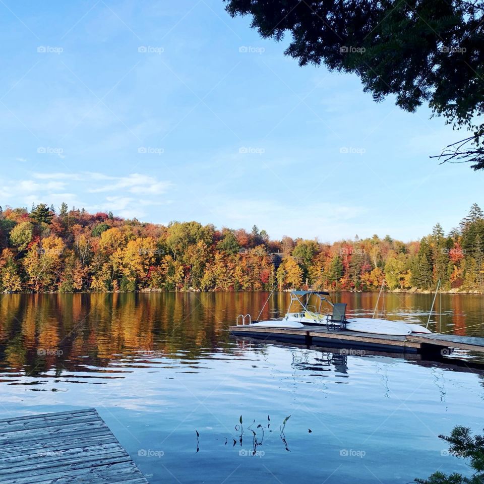 The wonderful colors of the Laurentians in autumn 🍂