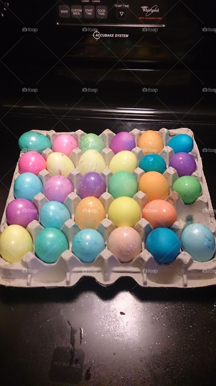 Easter eggs