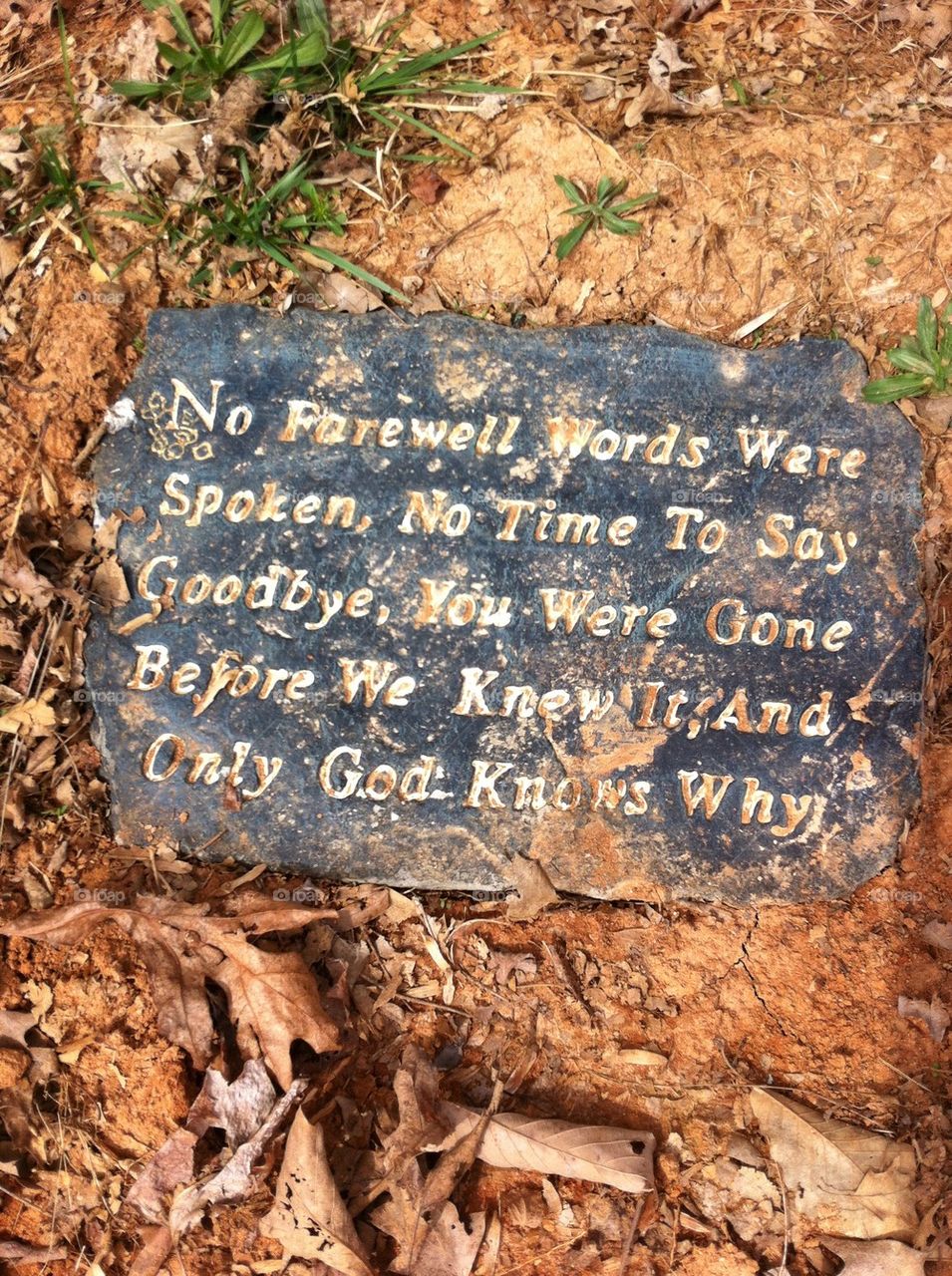 Beautiful epitaph 