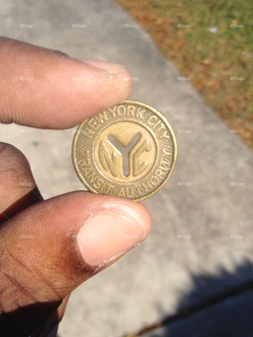 NYC Transportation Coin 