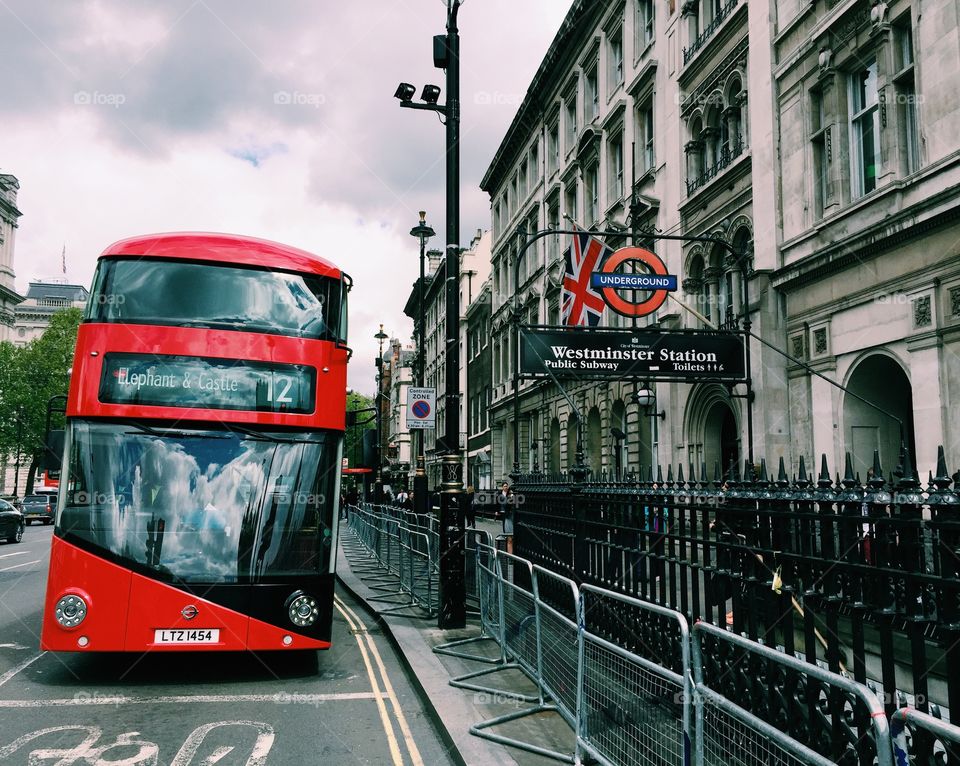 London Bus Stop 