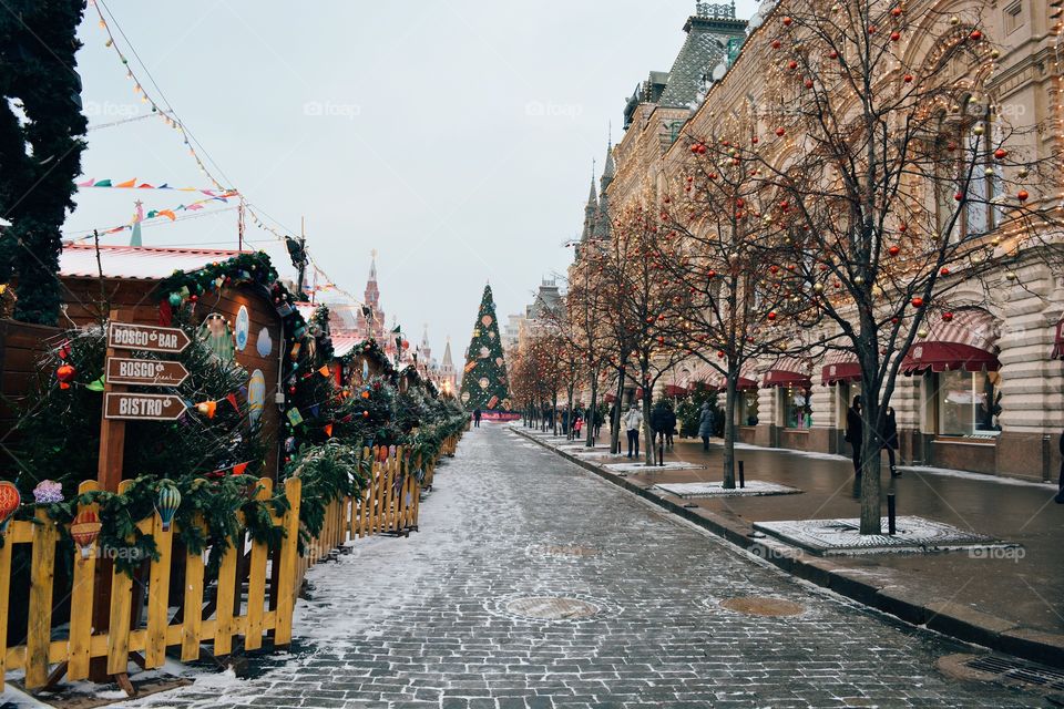 Walk Moscow Red Square 