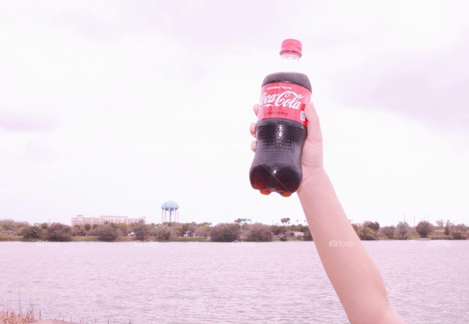 coca cola in the air