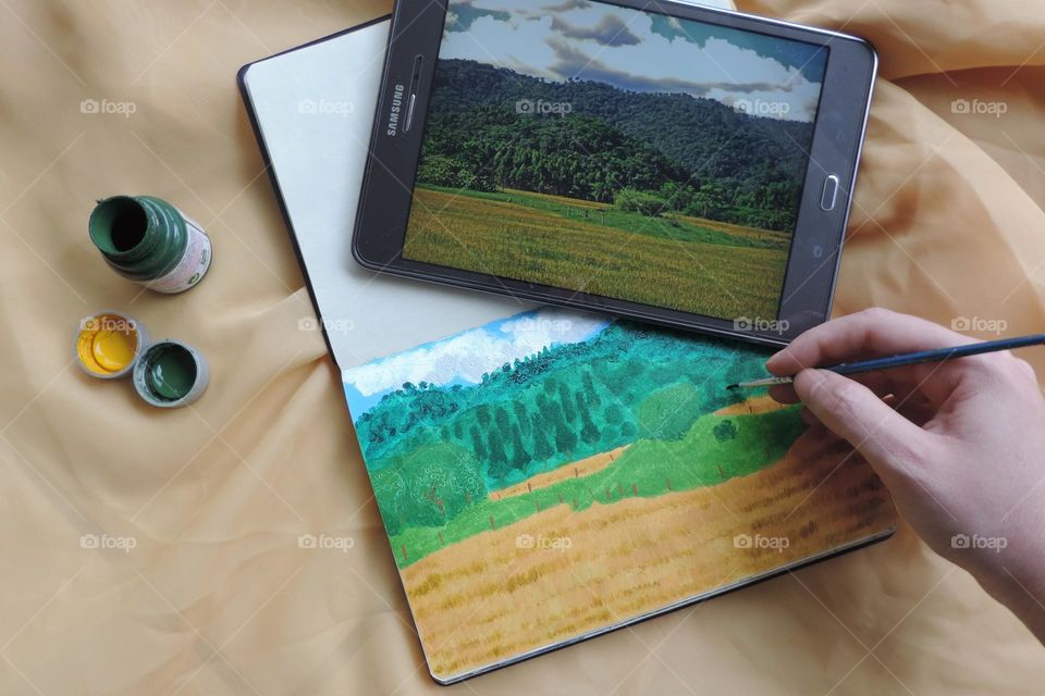 Such a photo, such a painting! 😃