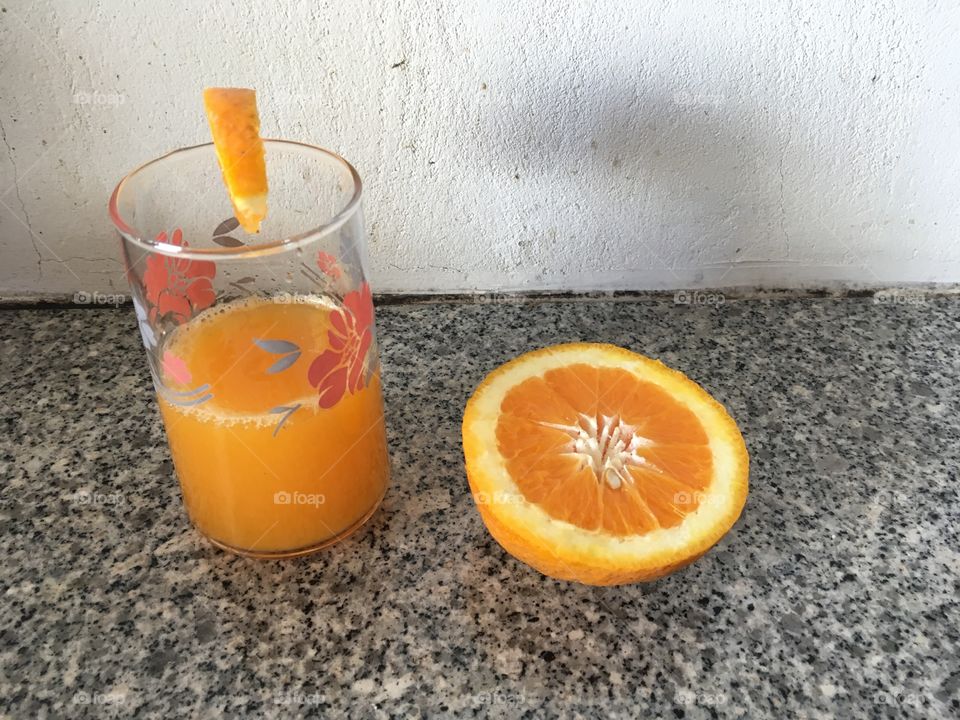 Homemade juice 