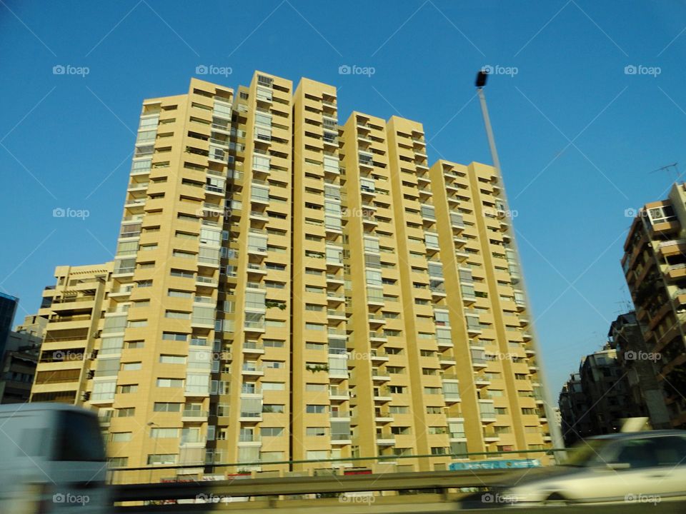 Apartment complex Beirut Lebanon 
