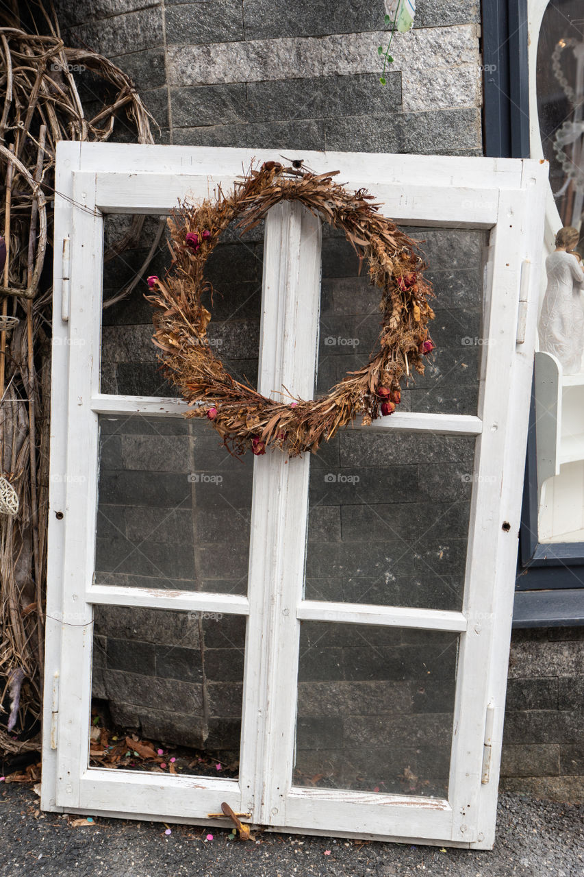 Lonely white window