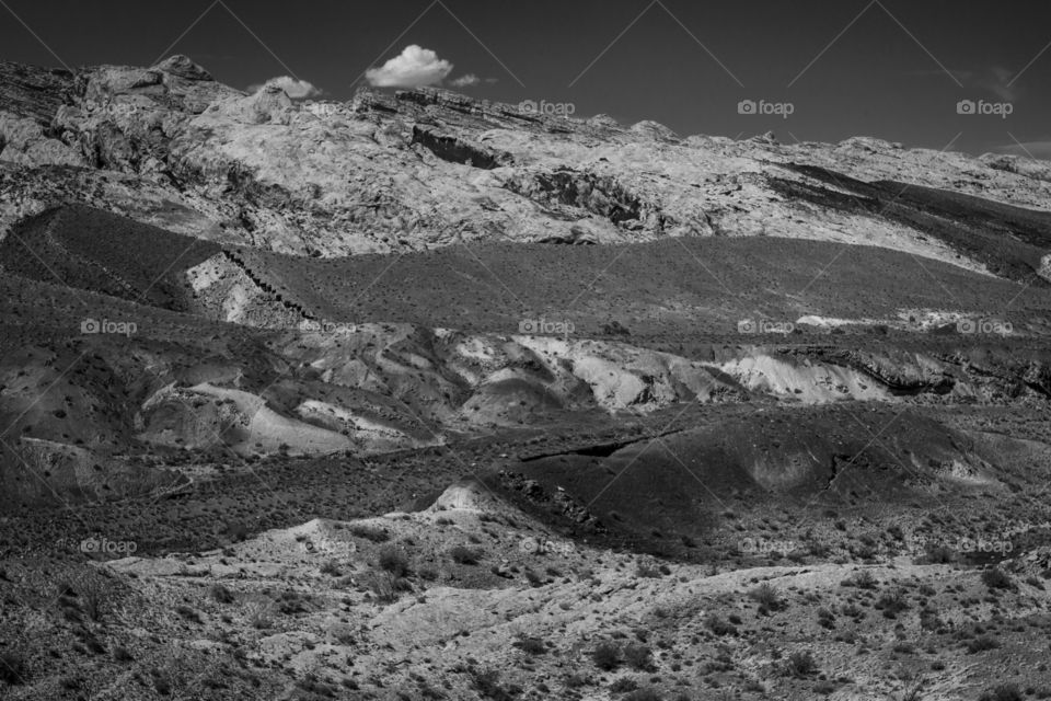 rocky mountain landscape. scenic over look in Utah