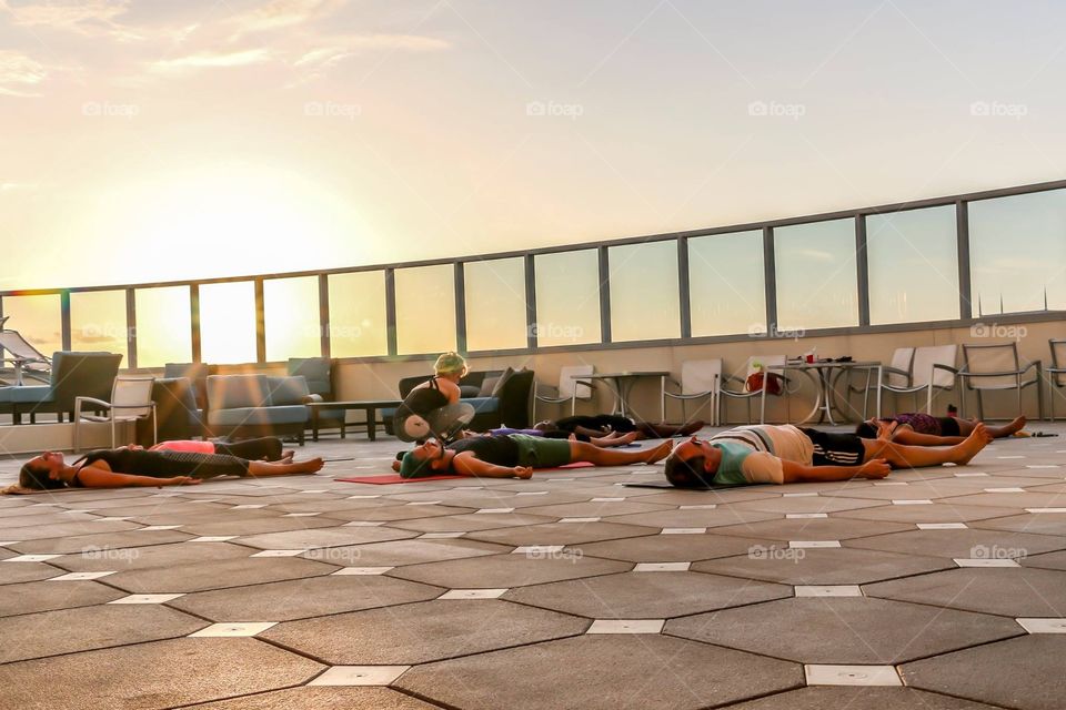 Sunset Yoga with Kelsey Evans at the top of Aspire Apartments, hosted by YogaMix Orlando. 

This class is normally limited to Aspire Apartments residents and YogaMix Orlando members but on Wednesdays we are opening up a limited amount of spaces to our friends. Help us celebrate this gorgeous weather with an all levels flow class, set to the backdrop of the sun setting over the Orlando, Florida skyline. 

No experience necessary, just come flow close to the heavens.

Bring water and you will need your own mat. RSVP required. Check in at lobby security at 6:45 PM and take the elevator to the 29th floor.

Free street parking on Magnolia, Rosalind and Palmetto.