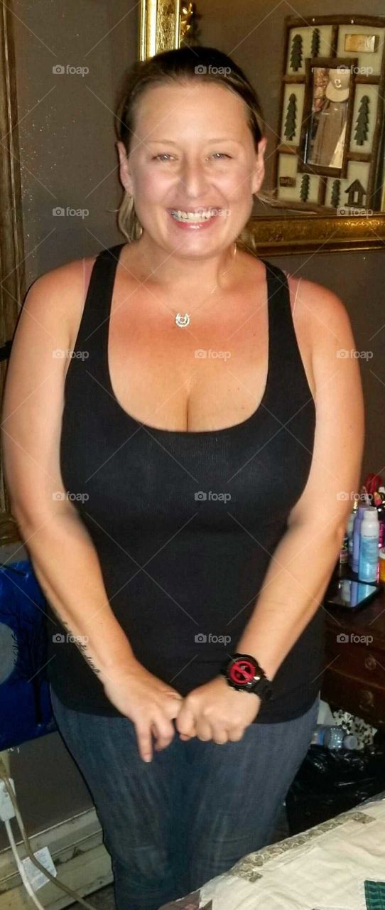 I was in a good mood 😁just cheesing away.