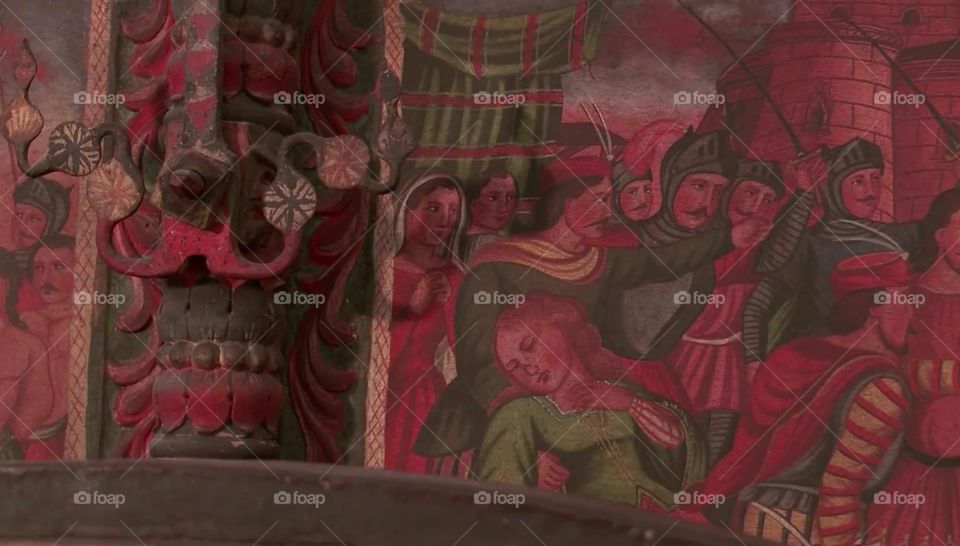 Scenografia opera dei pupi. Palermo