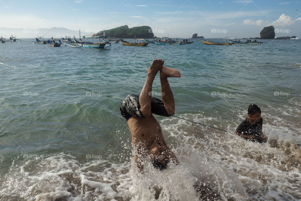 Playing the waves