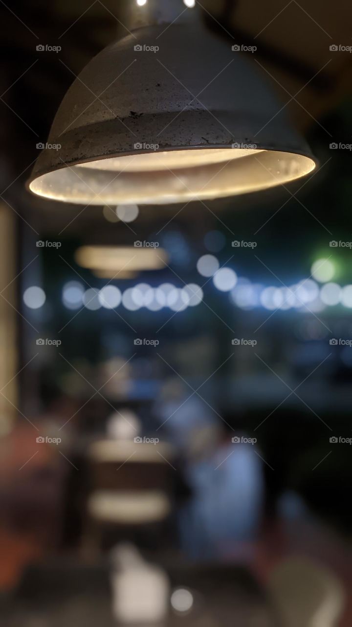 hanging lamp at kongdji coffee