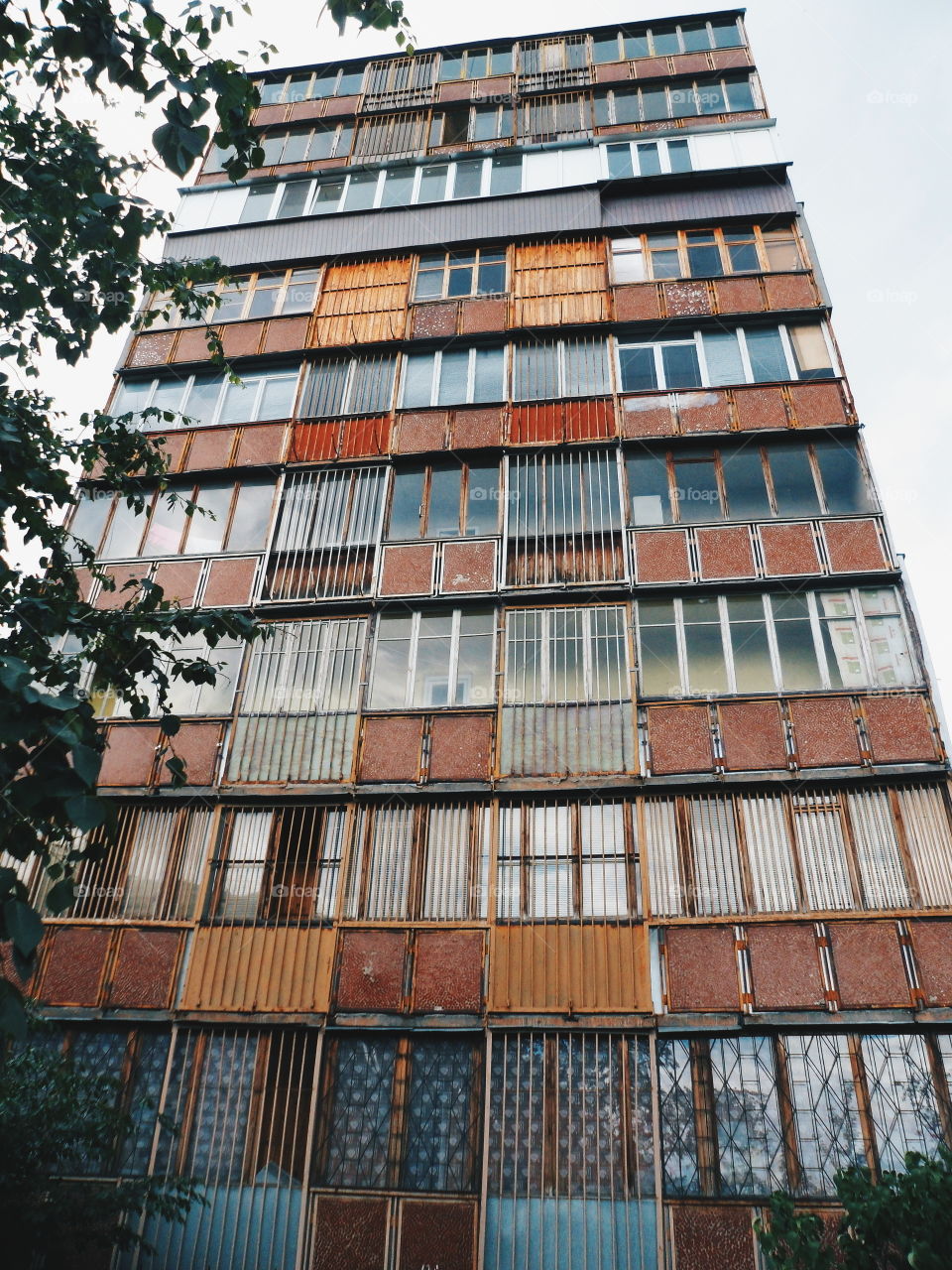 residential building in the city of Kiev, Ukraine