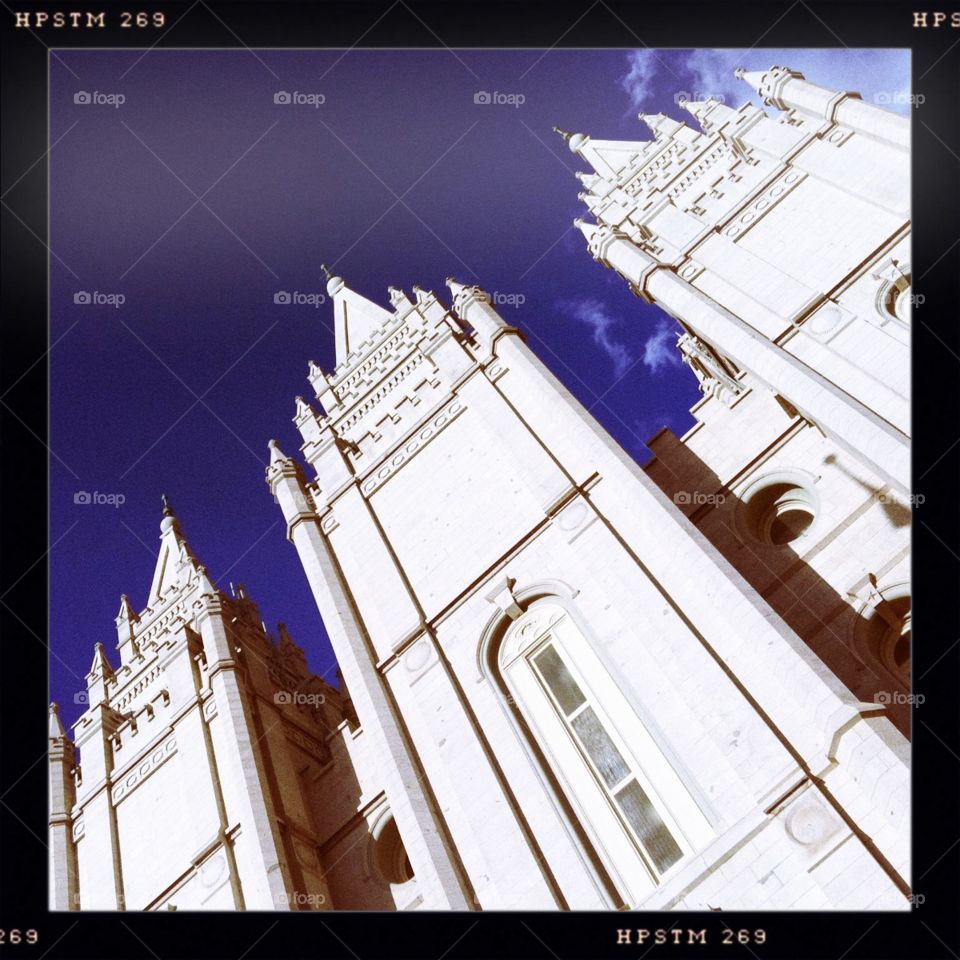 SLC at its best. Passing through UT. Stopped at the Temple for pics. 