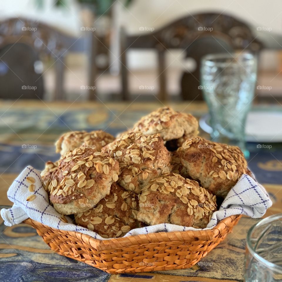 Oatmeal buns