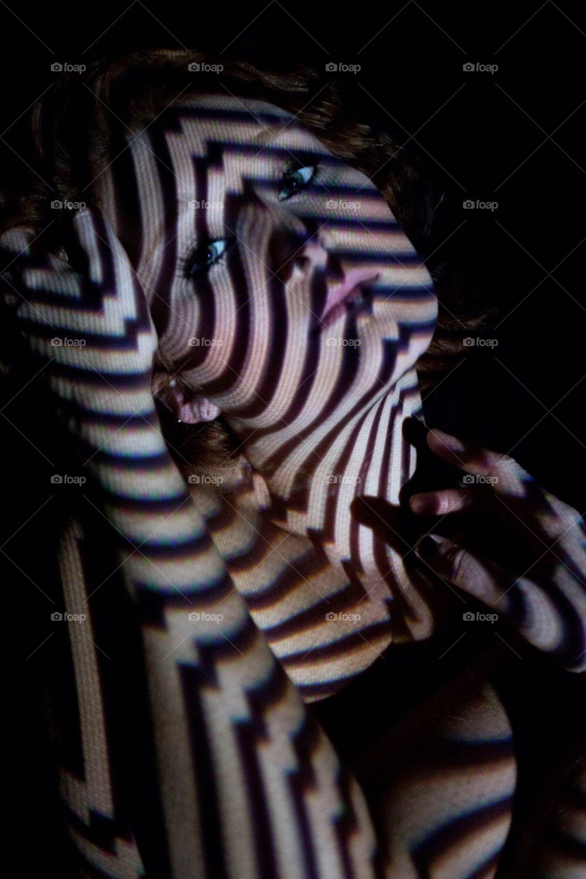 Zebra, Stripe, No Person, Dark, Portrait