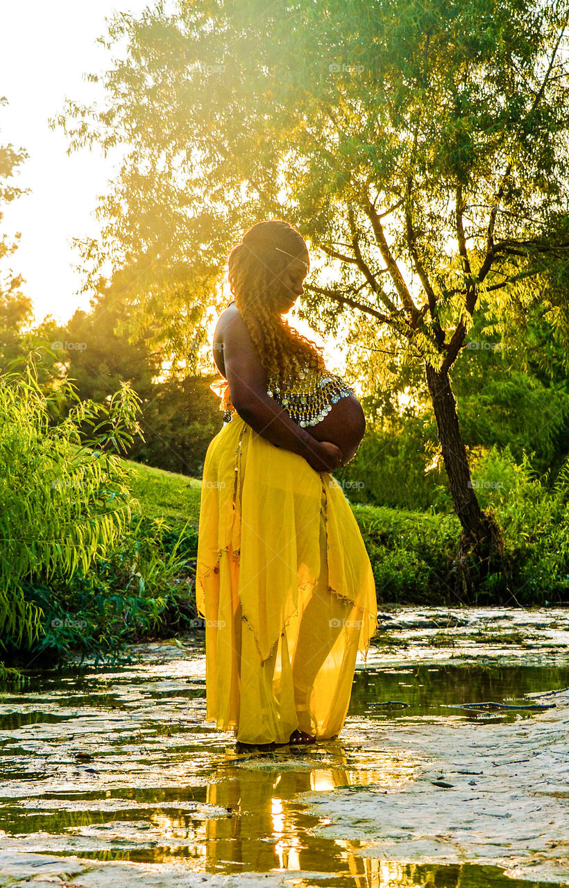 Coming soon. Maternity sunset.