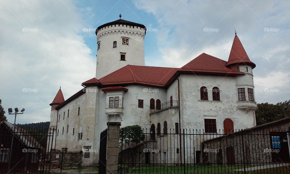 Castle of Budatin near Žilina, northeastern region of Slovakia