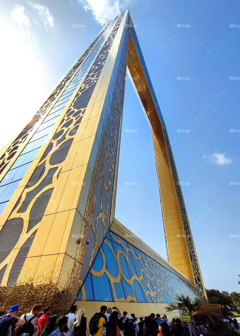 The Dubai Frame, Stunning Architectural Marvel in Dubai, United Arab Emirates