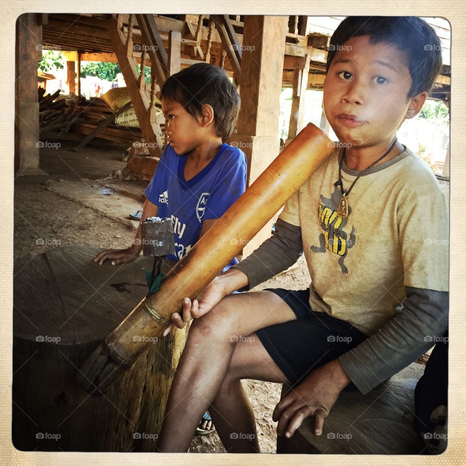 People, Child, Portrait, Boy, Two