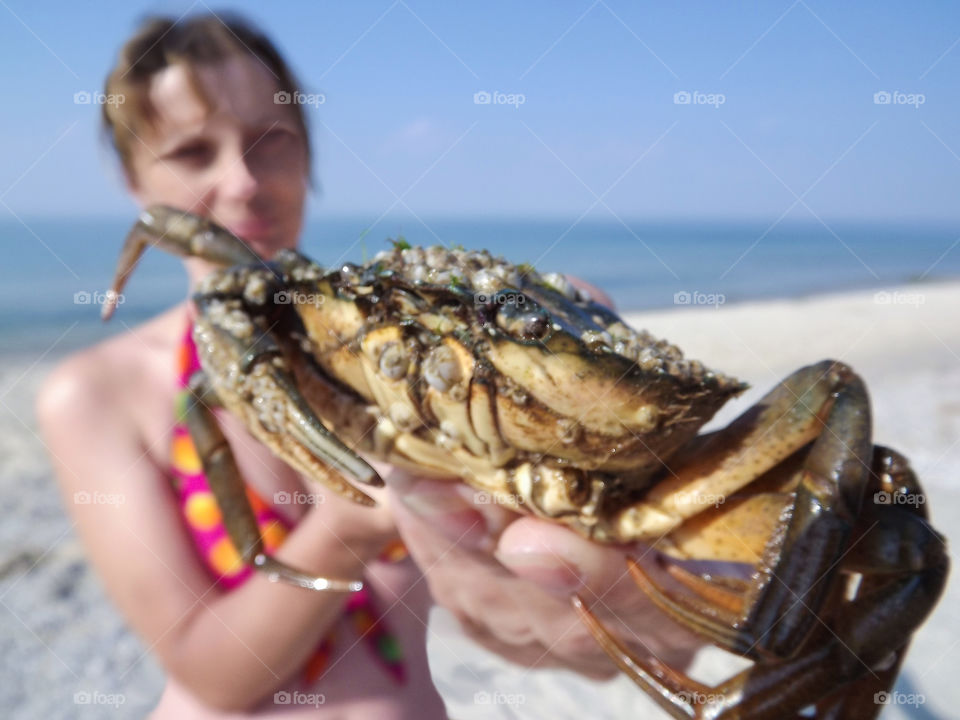 Girl on the beach