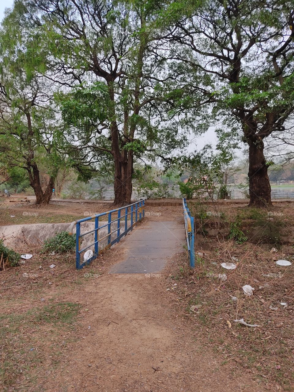 Small bridge made of iron
