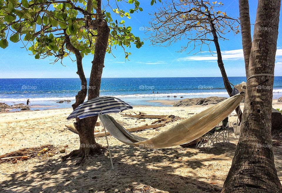 Hammock at the beach