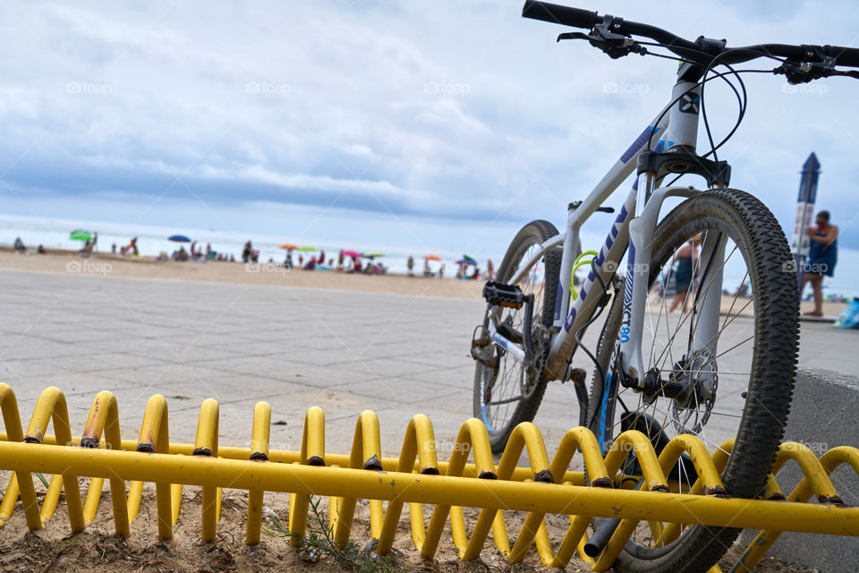 En bicicleta a la playa